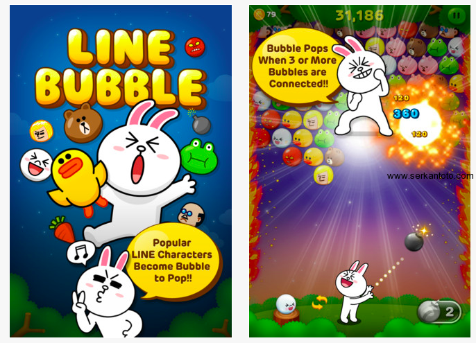 line bubble